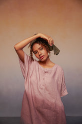 ombre block dress